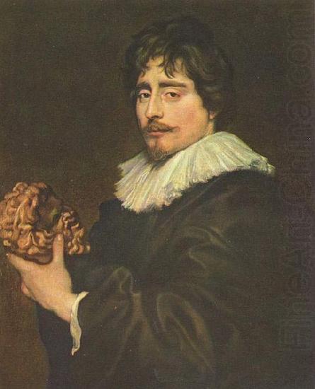 Portrat des Bildhauers Francois Duquesnoy, Anthony Van Dyck